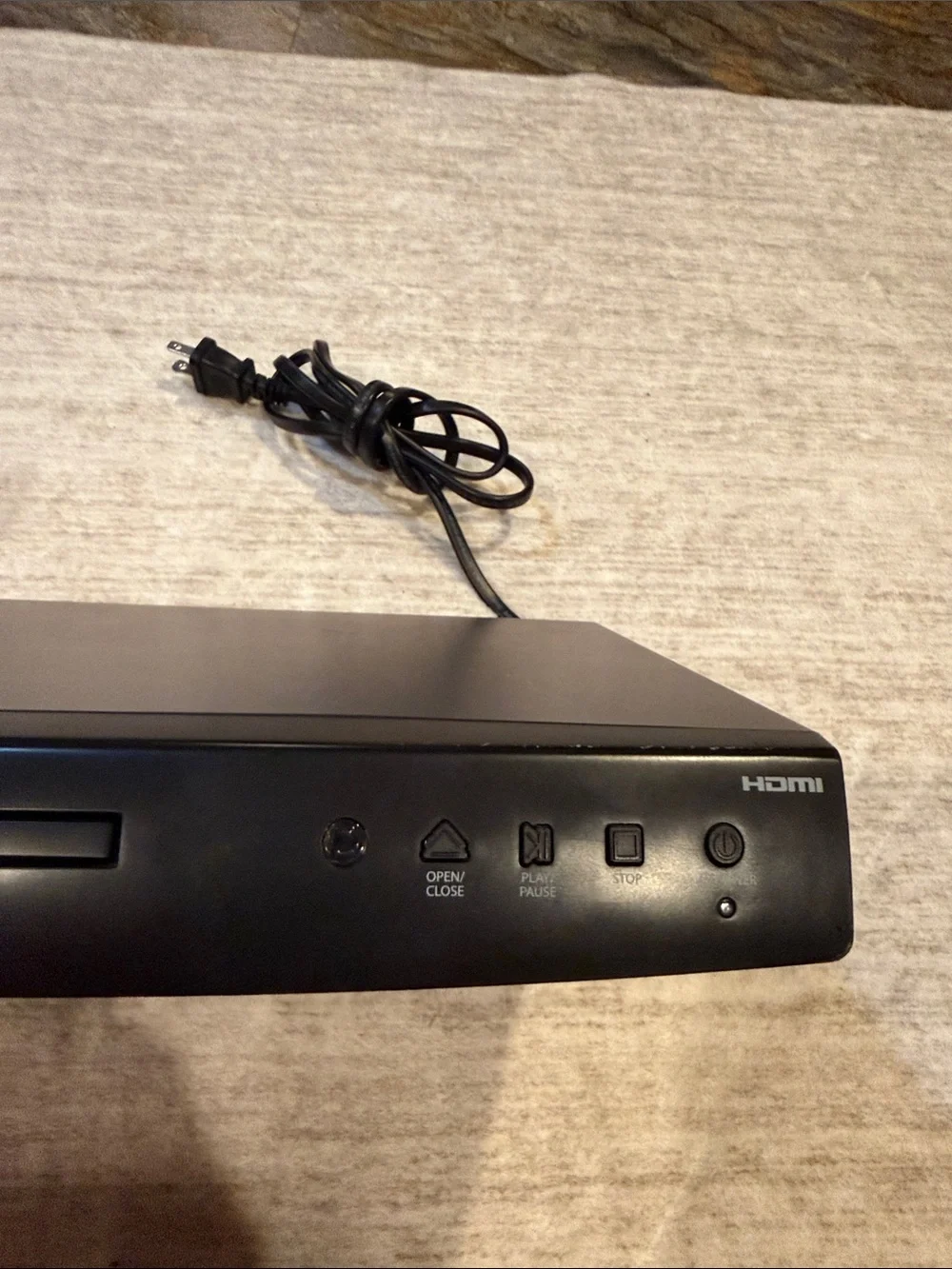 GPX Black DVD Player - Compact Electronics Video Device